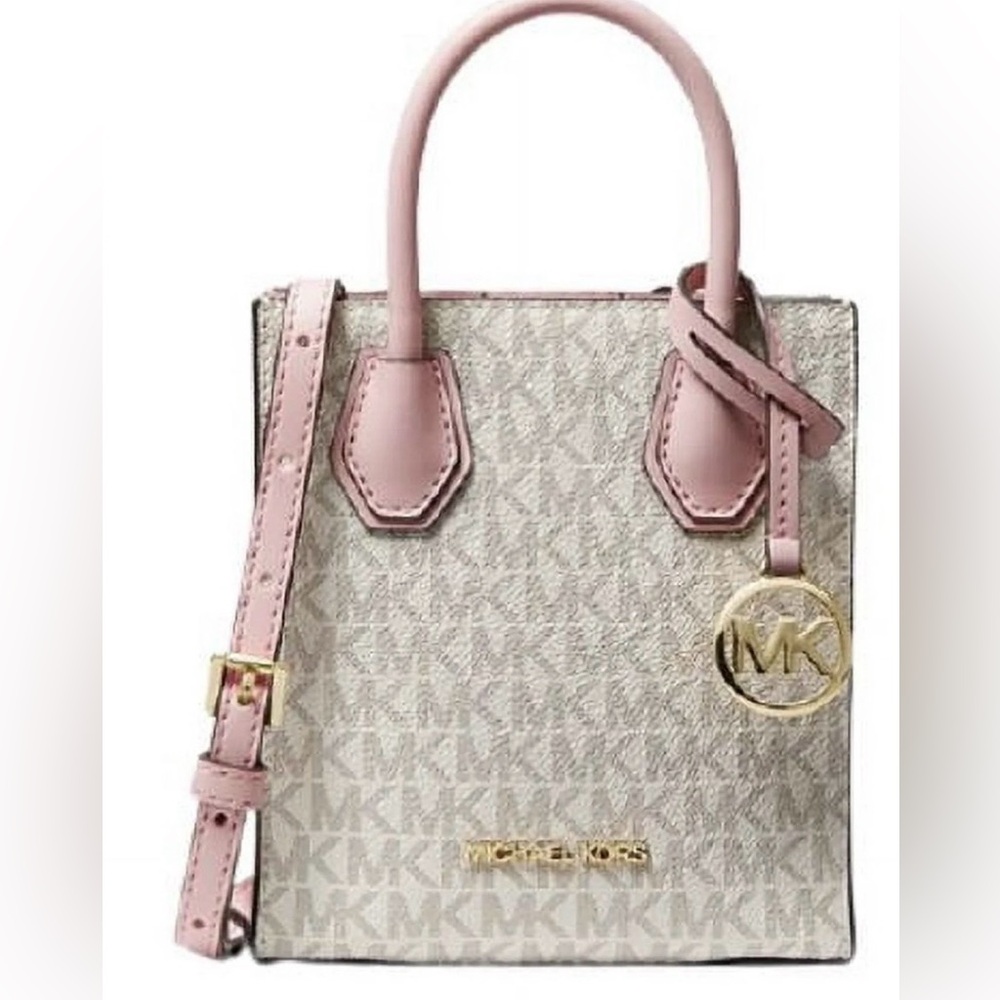 Michael Kors Pink and Cream Women's Bag -NEW